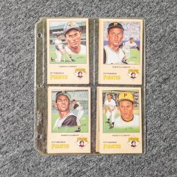 Set of 12 Baseball Postcards - 1990 Roberto Clemente (Pittsburg Pirates) (By Susan Rini)