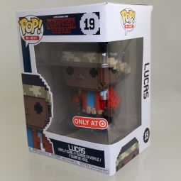 Funko POP! 8-Bit Stranger Things Vinyl Figure - LUCAS #19 (Exclusive) *NON-MINT*