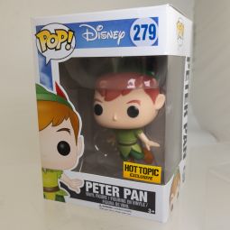 Funko POP! Disney - Peter Pan Vinyl Figure - PETER PAN (Flying) #279 (Exclusive) *NON-MINT*