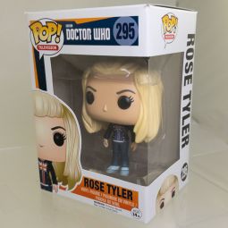 Funko POP! Television - Doctor Who S2 Vinyl Figure - ROSE TYLER #295 *NON-MINT*