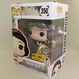 Funko POP! Disney Diamond Collection Vinyl Figure - SNOW WHITE (Glitter) #350 (Exclusive) *NON-MINT*