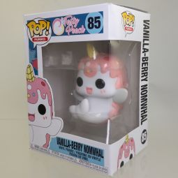 Funko POP! - Tasty Peach Vinyl Figure - VANILLA-BERRY NOMWHAL #85 *NON-MINT*