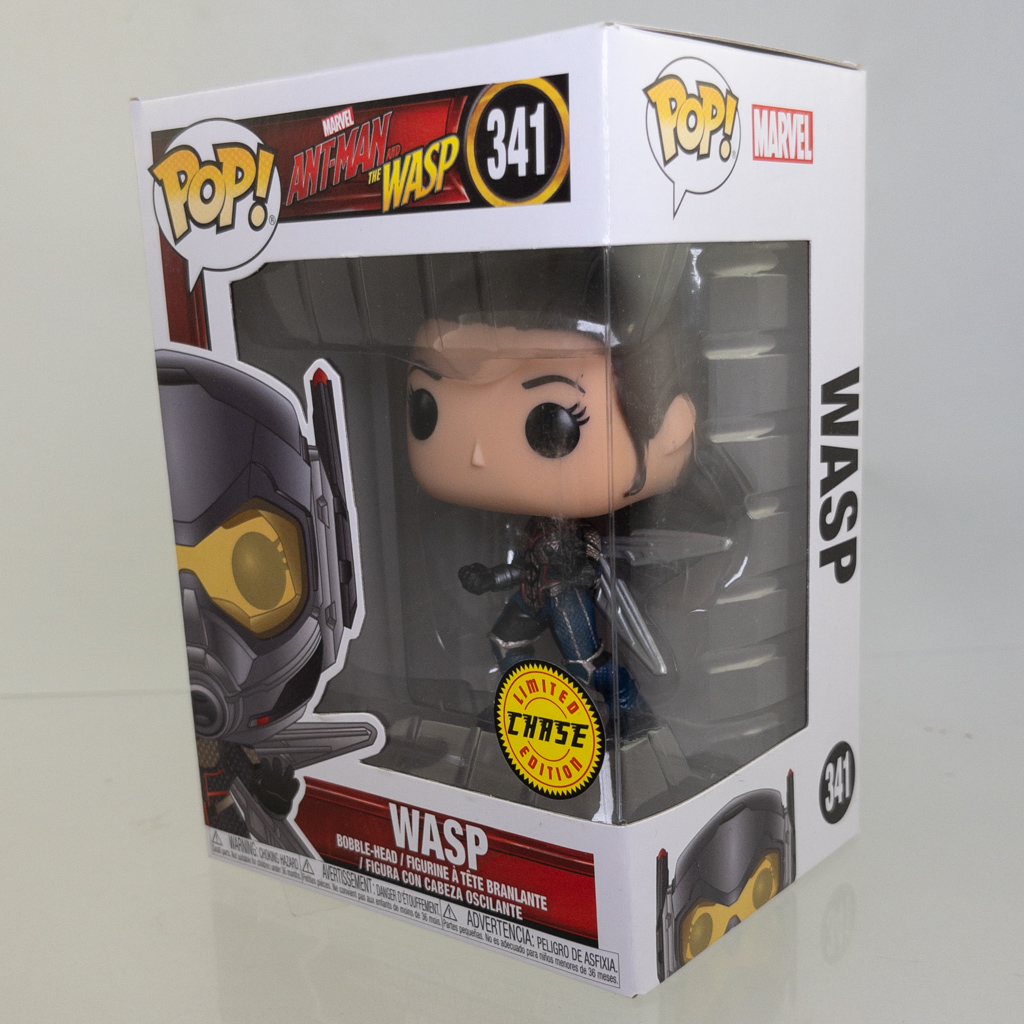 Funko POP! Marvel Vinyl Bobble - Ant-Man and The Wasp - WASP (Unmasked ...