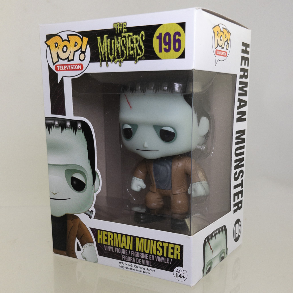 Funko The Munsters Herman Wacky Wobbler Bobblehead | eBay
