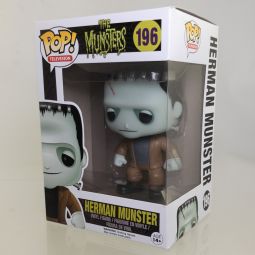 Funko POP! TV - Munsters Vinyl Figure - HERMAN #196 *NON-MINT*