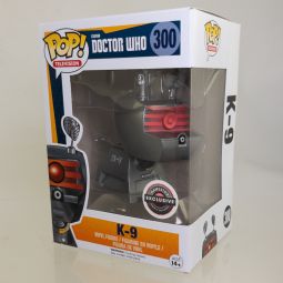 Funko POP! Television - Doctor Who Vinyl Figure - K-9 #300 (Exclusive) *NON-MINT*