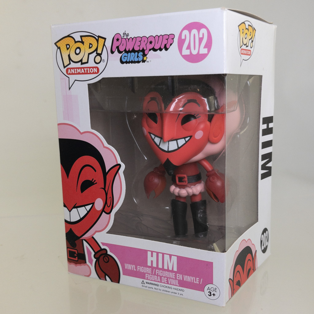 Funko POP! Animation - The Powerpuff Girls Vinyl Figure - HIM #202 *NON-MINT*