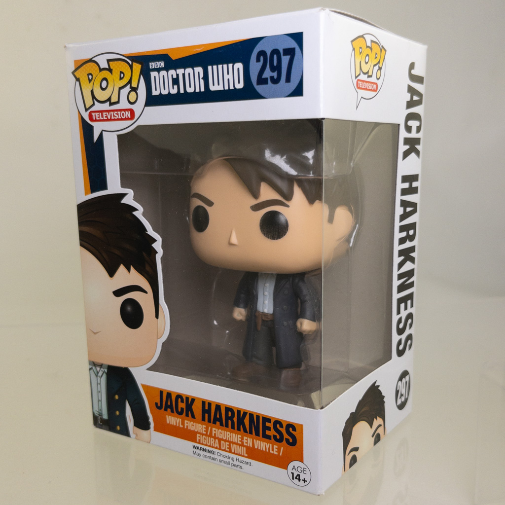 Funko POP! Television - Doctor Who S2 Vinyl Figure - JACK HARKNESS #297 *NON-MINT*