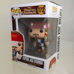 Funko POP! Disney Pirates of the Caribbean - Vinyl Figure - JACK SPARROW #172 *NON-MINT*