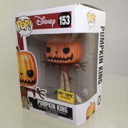 Funko POP! Disney - Nightmare Before Xmas Vinyl Figure - PUMPKIN KING (GITD) #153 (Exclusive) *NM*