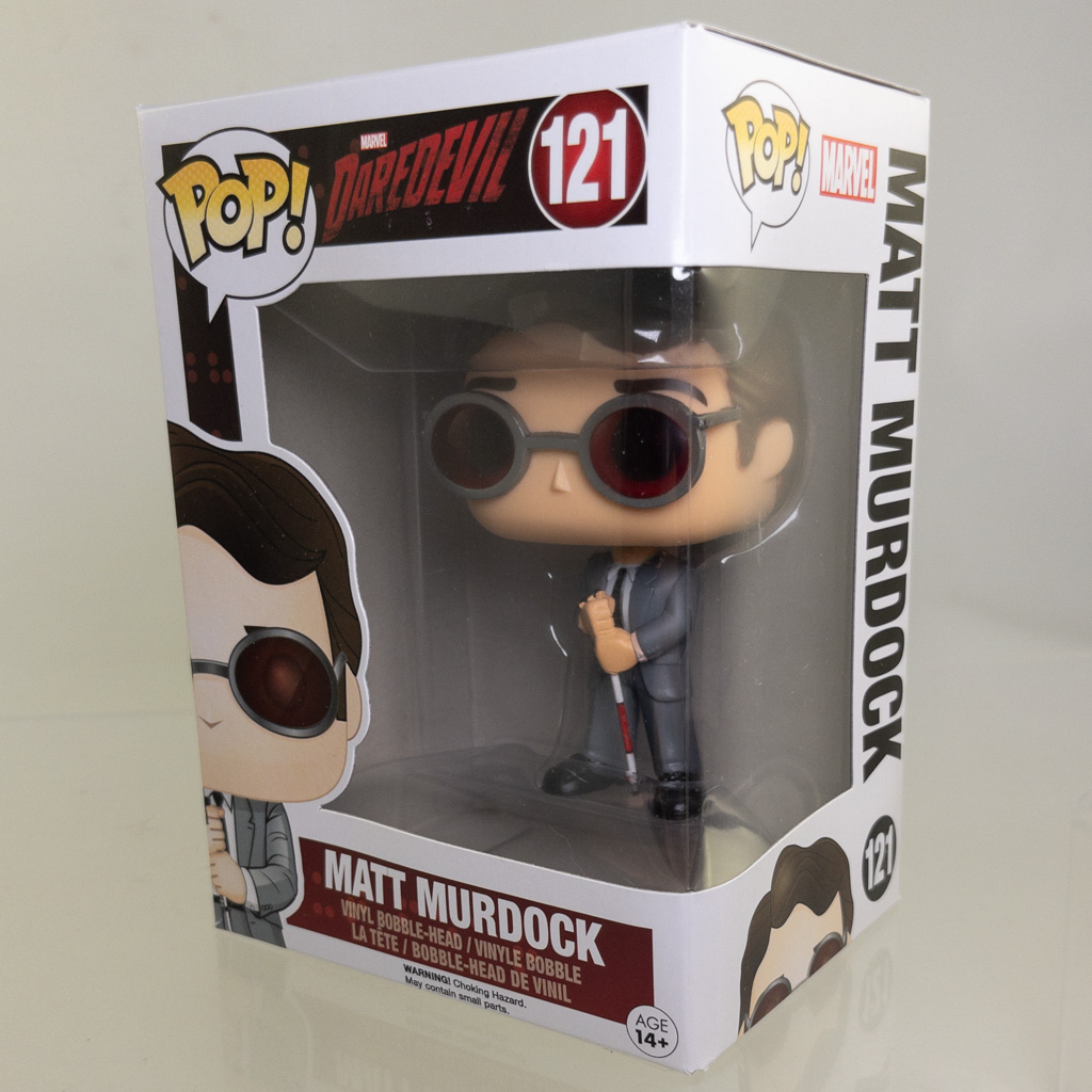 Funko POP! Marvel - Daredevil TV Vinyl Figure - MATT MURDOCK #121 *NON-MINT*