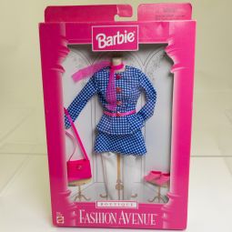 Mattel - Barbie - Fashion Avenue Boutique - BLUE & WHITE CHECKERED OUTFIT *NON-MINT*