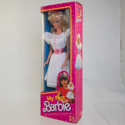 Mattel - Barbie Doll - 1984 My First Barbie Blonde *NON-MINT*