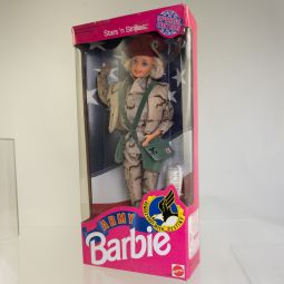 Mattel - Barbie Doll - 1992 Stars n Stripes Army *NON-MINT*