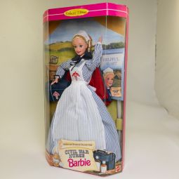 Mattel - Barbie Doll - 1995 American Stories Collection Civil War Nurse *NON-MINT*