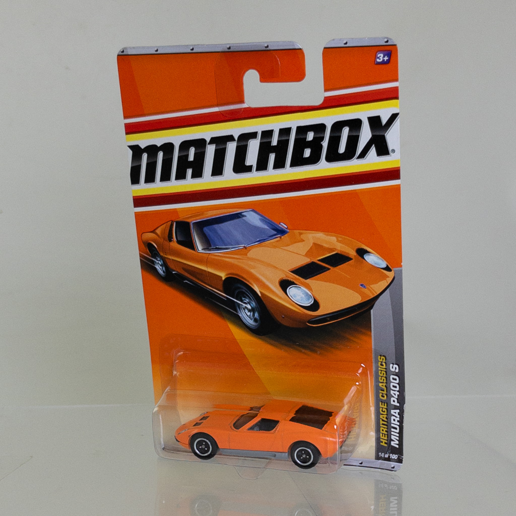 Mattel - Matchbox - Heritage Classics Miura P400 S Orange *NON-MINT*