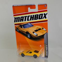 Mattel - Matchbox - Heritage Classics Miura P400 S Yellow *NON-MINT*