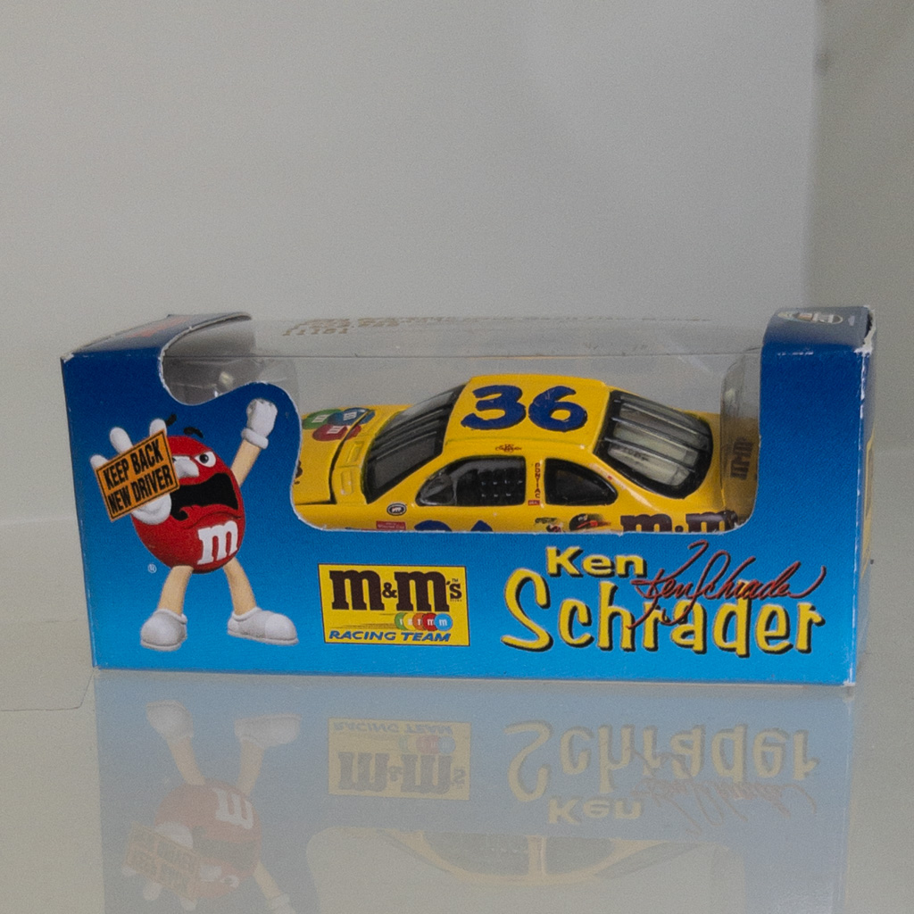 Action - 1/64 Scale - Ken Schrader 2000 Grand Prix M&M's/Keep Back New Driver *NON-MINT*