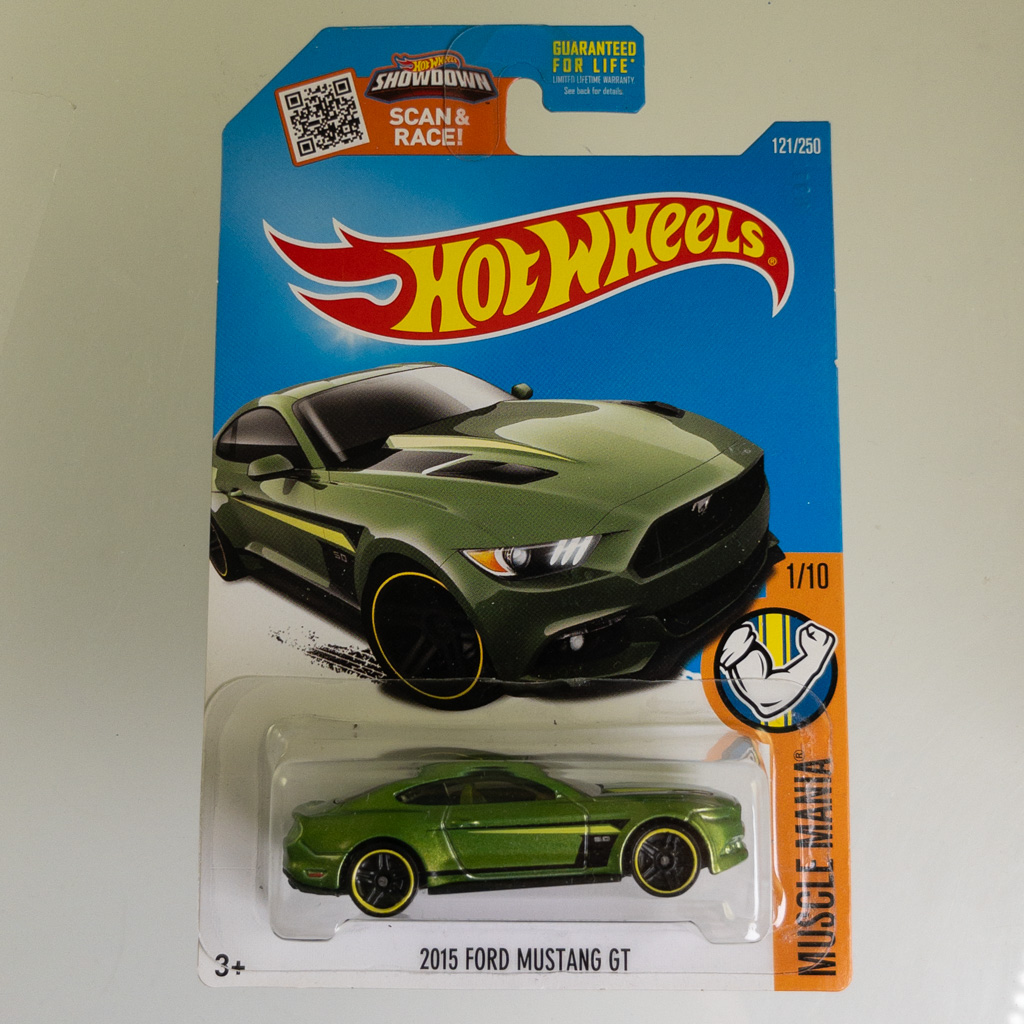 Hot Wheels - Muscle Mania - 2015 Ford Mustang GT 1/10 *NON-MINT*