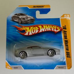 Hot Wheels - HW Premiere - '10 Aston Martin DBS 52/214 Short Card *NON-MINT*