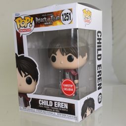 Funko POP! Animation - Attack on Titan - Vinyl Figure - CHILD EREN #1251 (Exclusive) *NON-MINT*