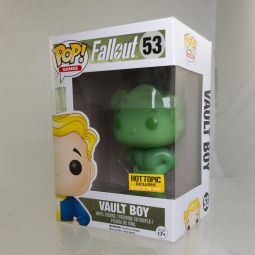 Funko POP! Games - Fallout Vinyl Figure - VAULT BOY (Glow in the Dark) #53 (Exclusive) *NON-MINT*