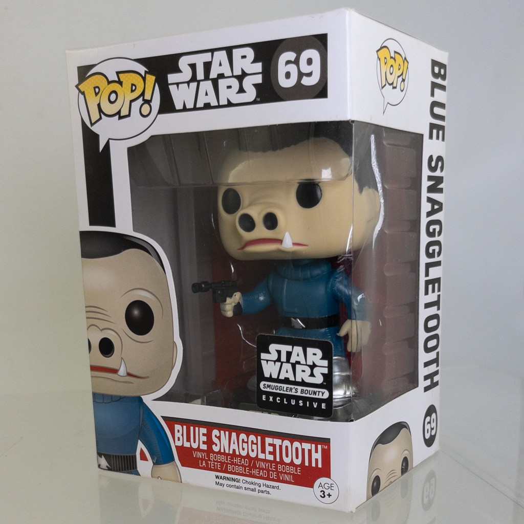 Funko POP! Star Wars Smuggler's Bounty Vinyl Bobble BLUE SNAGGLETOOTH