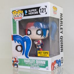 Funko POP! Heroes - DC Comics Vinyl Figure - HARLEY QUINN (New 52) #121 (Exclusive) *NON-MINT*