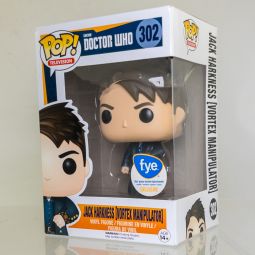 Funko POP! TV - Doctor Who Vinyl Figure - JACK HARKNESS (Vortex Manipulator) #302 (Excl) *NON-MINT*