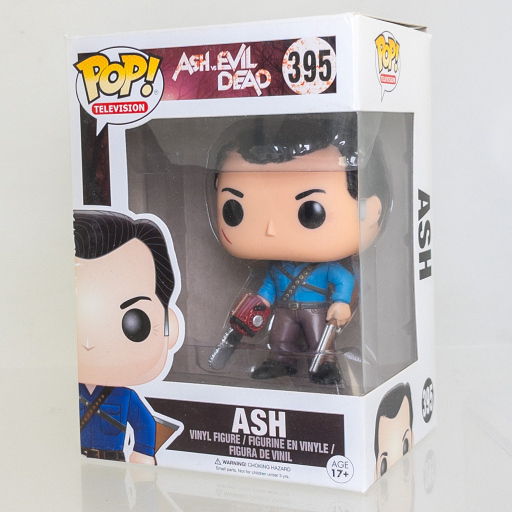 Funko POP Evil Dead Army Of Darkness Ash Figure - Chainsaw Arm & Shotgun, 3.75 Inches