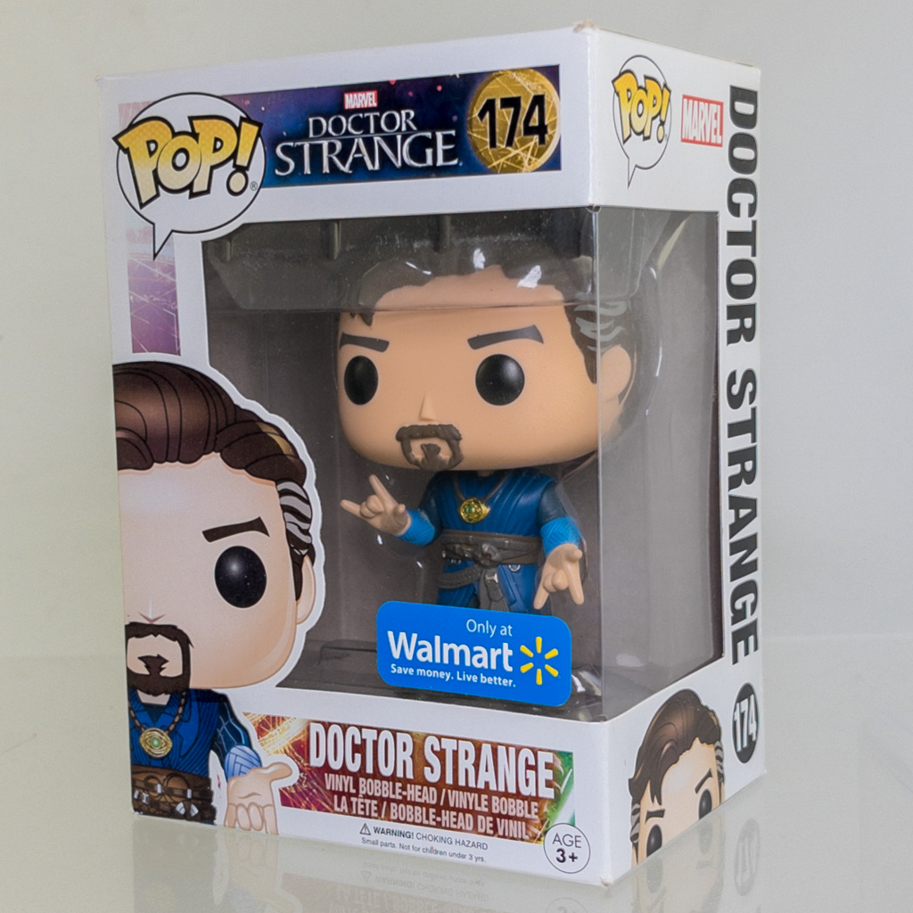 Funko Pop! Doctor Strange Vinyl-Bobblehead (Nr. 169) – Sammelfigur Aus Robustem Vinyl, Marvel-Fan-Artikel