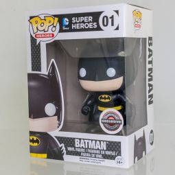 Funko POP! Heroes - DC Comics Vinyl Figure - BATMAN (1989 - Black) #01 (Exclusive) *NON-MINT*