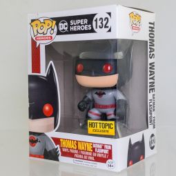 Funko POP! Heroes - DC Comics Vinyl Figure - THOMAS WAYNE (Batman from Flashpoint) #132 (Excl) *NM*