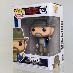 Funko POP! Television - Stranger Things S6 Vinyl Figure - HOPPER #720 *NON-MINT*