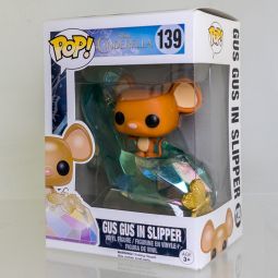 Funko POP! Disney - Vinyl Figure - Cinderella Movie - GUS GUS in SLIPPER #139 *NON-MINT*