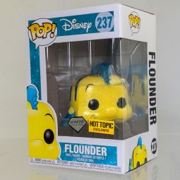Funko POP! Disney Little Mermaid Vinyl Figure - FLOUNDER (Diamond Collection) #237 (Excl) *NM*