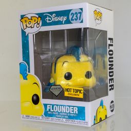 Funko POP! Disney Little Mermaid Vinyl Figure - FLOUNDER (Diamond Collection) #237 (Excl) *NM*