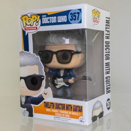 Funko POP! Television - Doctor Who Vinyl Figure - TWELFTH DOCTOR with Guitar (12th) #357 *NON-MINT*