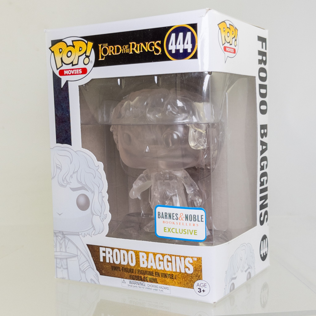 Funko POP! Movies - Lord of the Rings Vinyl Figure - FRODO BAGGINS (Invisible) #444 (Excl) *NM*