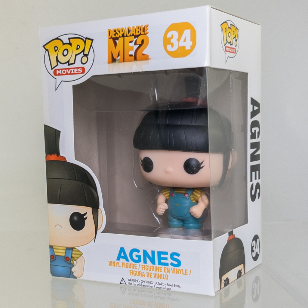 Funko POP! Movies - Vinyl Figure - Despicable Me 2 - AGNES #34 *NON-MINT*