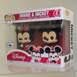 Funko POP! Disney Vinyl Figures 2-Pack - VALENTINE'S MINNIE & MICKEY MOUSE (Exclusive) *NON-MINT*