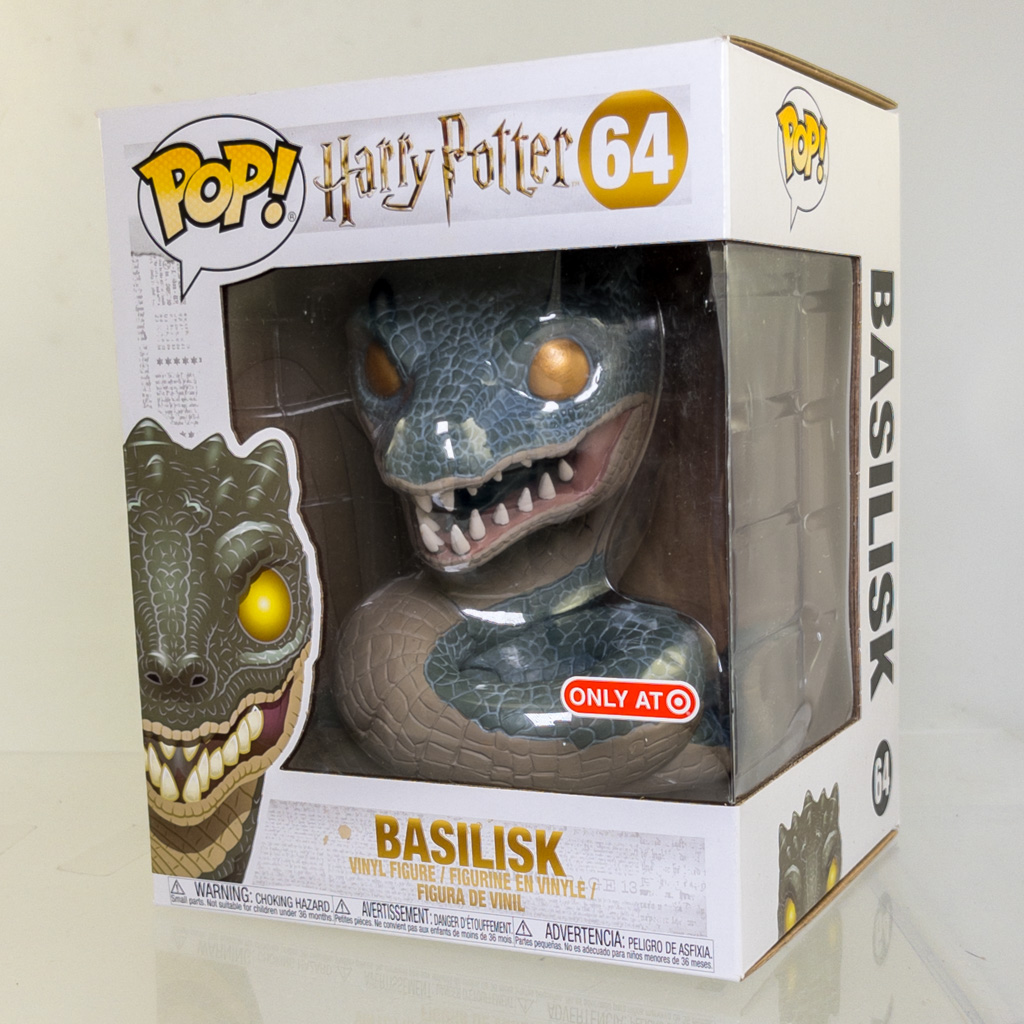 Funko POP! Harry Potter Vinyl Figure - Series 7 - BASILISK #64 (6 inch) (Exclusive) *NON-MINT*
