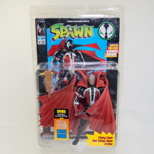 McFarlane Toys Spawn Action Figure UNMASKED SPAWN 6 inch NON MINT BBToyStore Toys Plush Trading Cards Action Figures Games online retail store shop sale