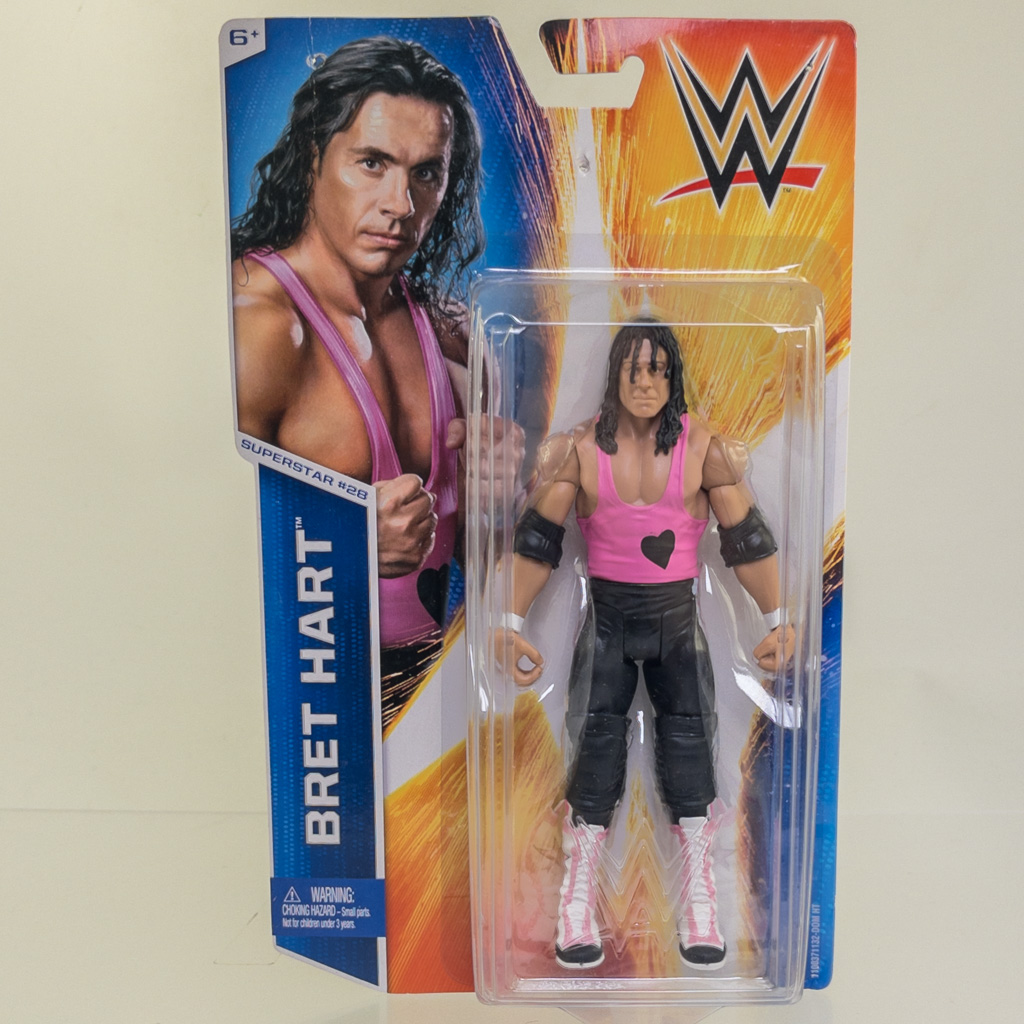Bret Hart Classic Super Stars Collector Series 28 WWE Jakks