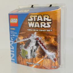 LEGO Star Wars Mini Building Set- REPUBLIC GUNSHIP (#4490) (102 pieces) (Unopened - NON-MINT BOX)