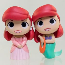 Funko Mystery Mini - Disney's Little Mermaid - Lot of 2 ARIEL (Pink Dress & Orange Handbag) *NM*