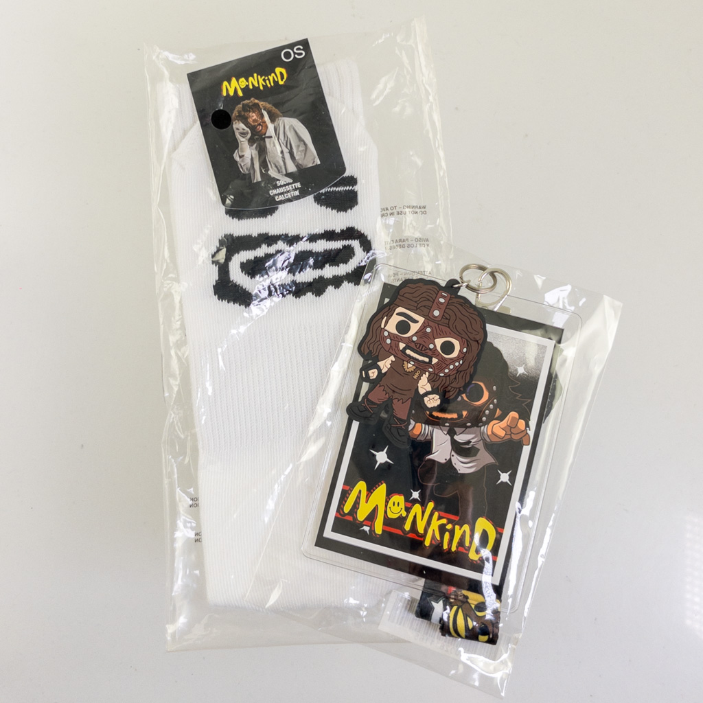 Funko - WWE - Lot of MANKIND Socks & Lanyard