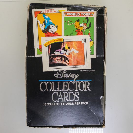 Disney - 1991 Vintage RARE Collector Cards - Lot of 34 Packs w