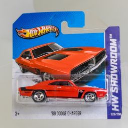 Mattel - Hot Wheels - HW Showroom '69 Dodge Charger Red 223/250 *NON-MINT*