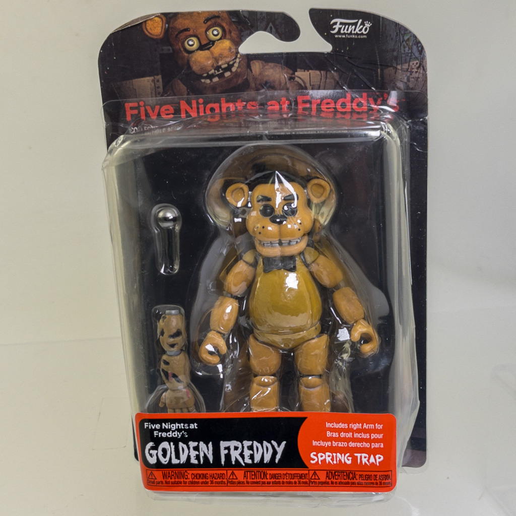 Funko Action Figure - Five Nights at Freddy's - GOLDEN FREDDY *NON-MINT*